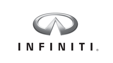 Markenlogo von Infiniti Fahrzeugen gerunden bei Wirkaufenautos24