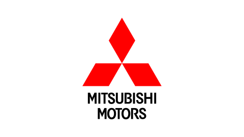 Markenlogo von Mitsubishi Fahrzeugen gerunden bei Wirkaufenautos24