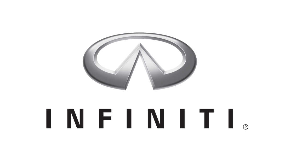 Markenlogo von Infiniti Fahrzeugen gerunden bei Wirkaufenautos24