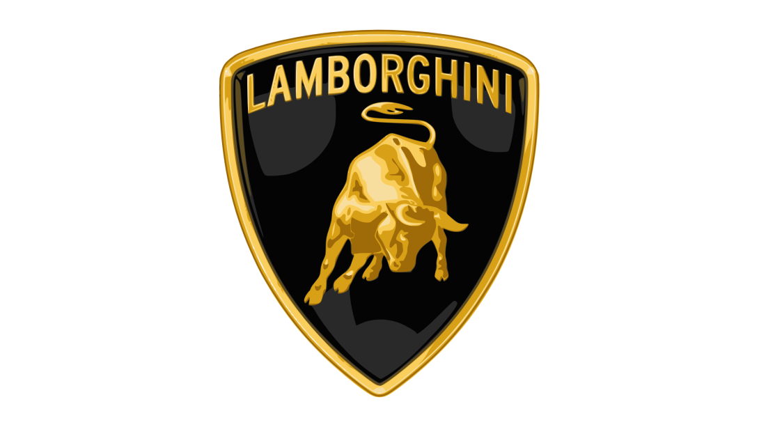 Markenlogo von Lamborghini Fahrzeugen gerunden bei Wirkaufenautos24