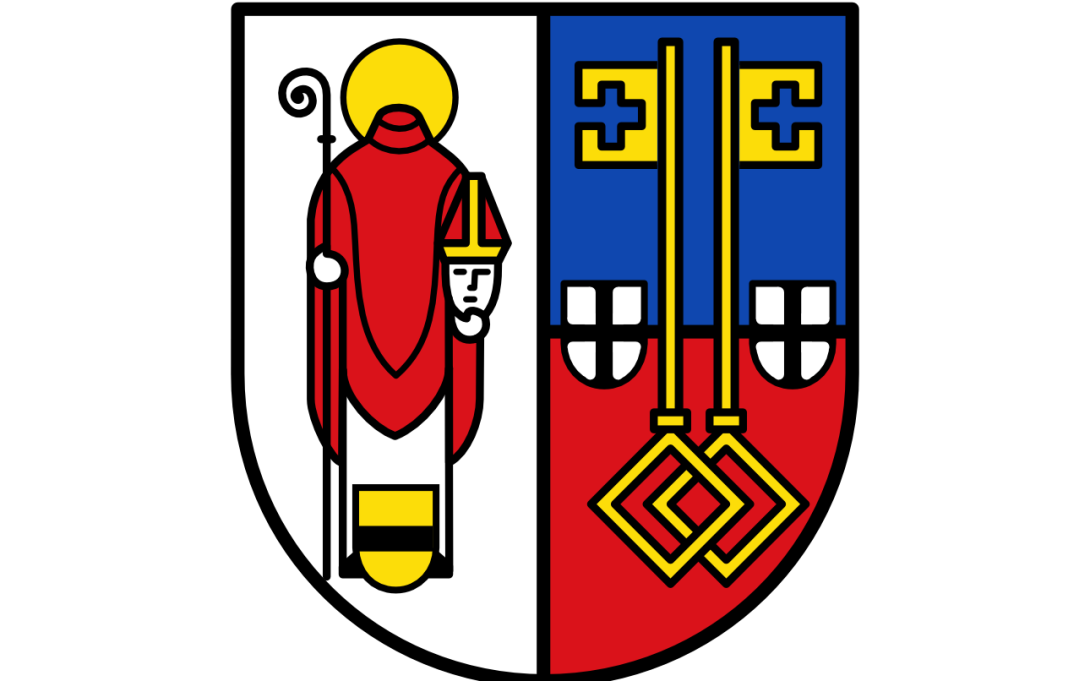 Auf dem Bild wird das Wappen der Stadt Krefeld angezeigt