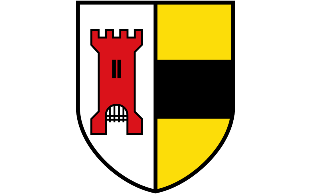 Auf dem Bild wird das Wappen der Stadt Moers angezeigt