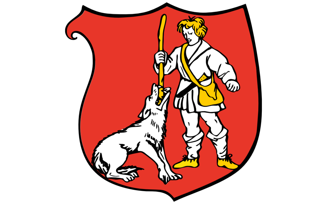 Auf dem Bild wird das Wappen der Stadt Wülfrath angezeigt