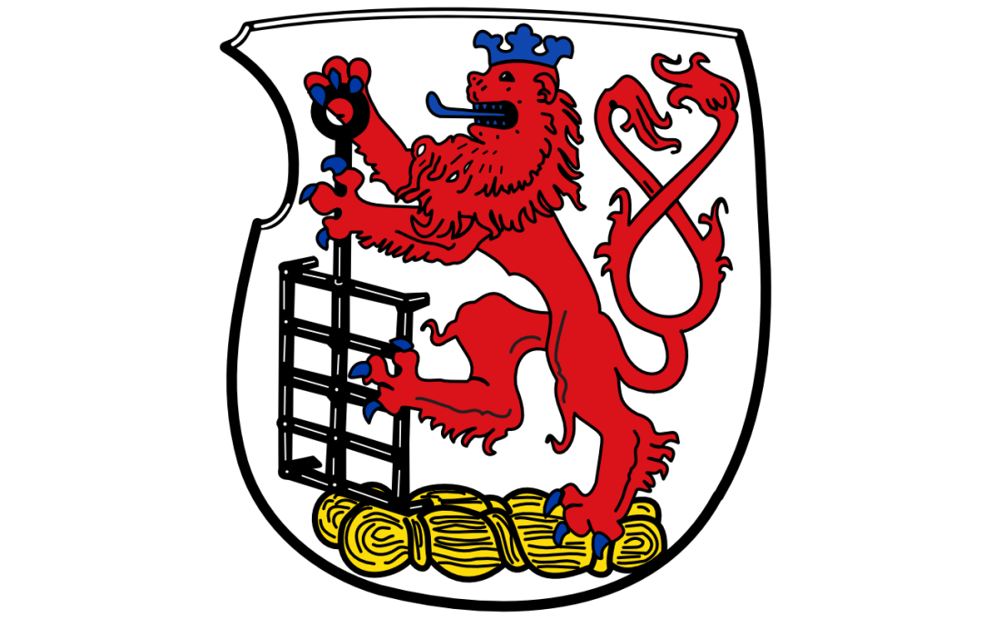 Auf dem Bild wird das Wappen der Stadt Wuppertal angezeigt